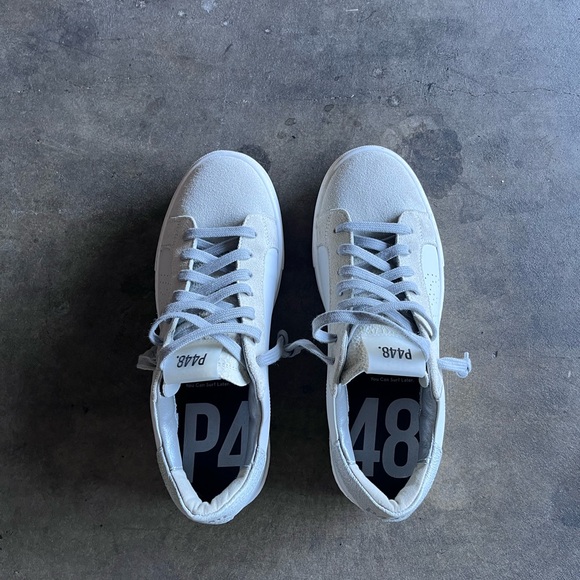 P448 Shoes - P448 Light Gray Sneakers